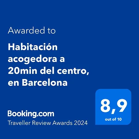 Habitacion Acogedora A 20min Del Centro, En Barcelona * Santa Coloma de Gramenet